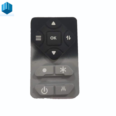 محصولات قالب گیری تزریقی دکمه کنترل از راه دور مشکی ABS / قابل تنظیم